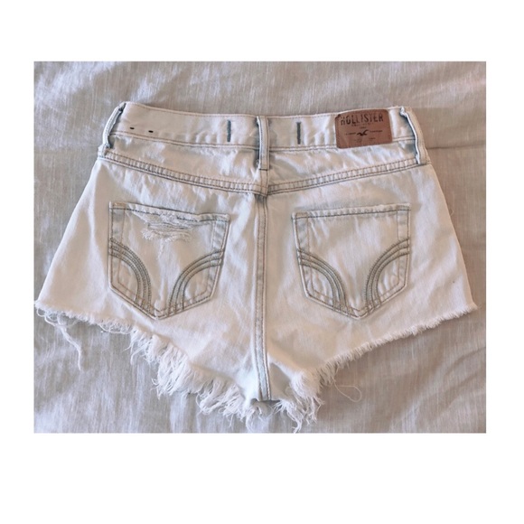 Hollister jean distressed shorts 27 - Picture 2 of 4